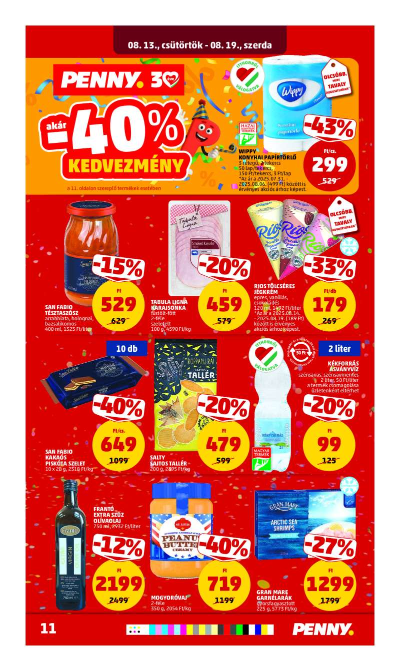 Penny Akciós Újság 14 oldal