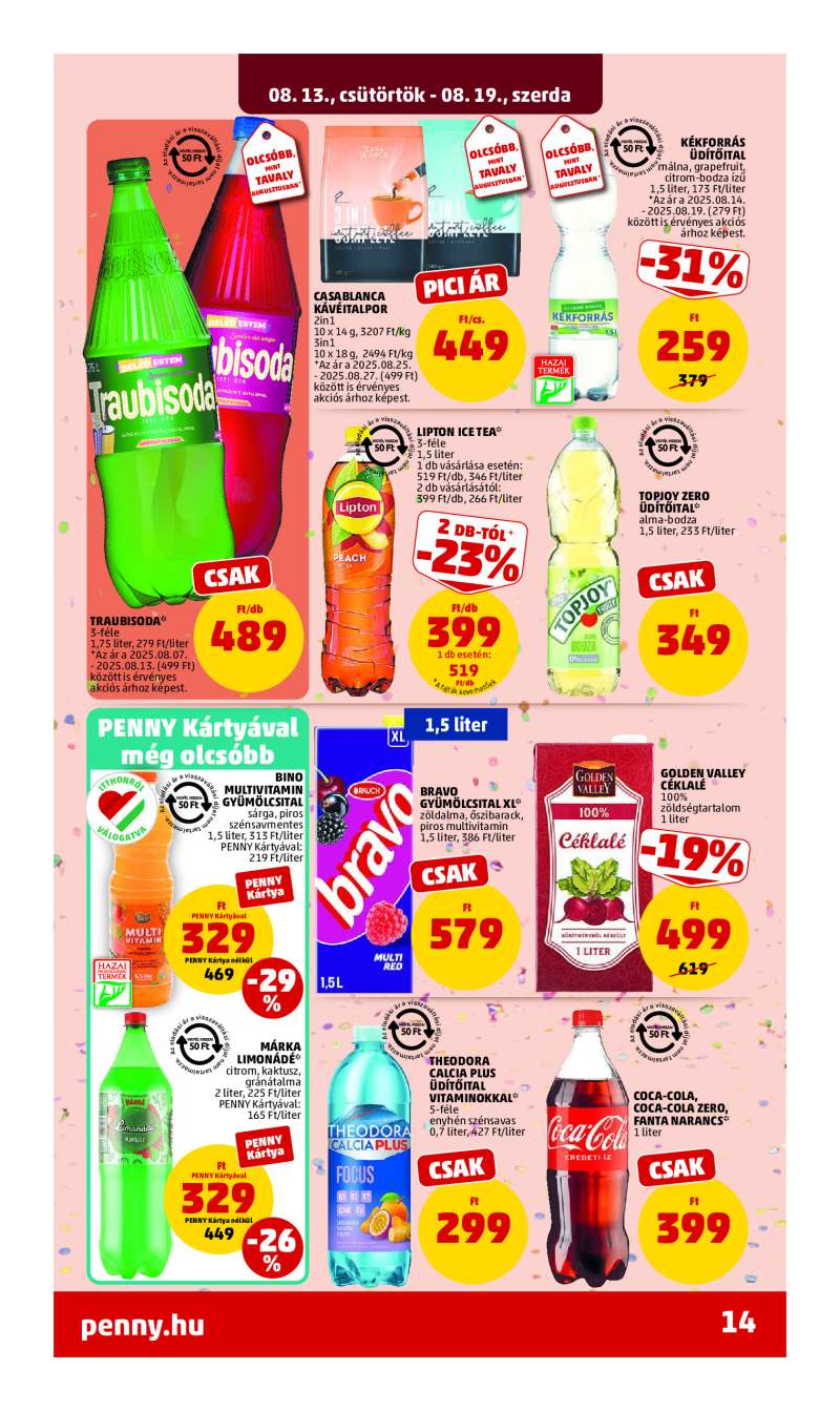 Penny Akciós Újság 17 oldal