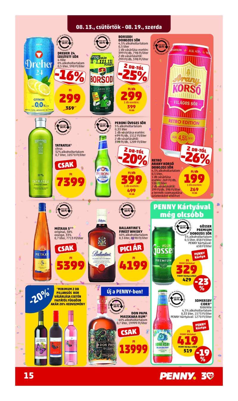 Penny Akciós Újság 18 oldal