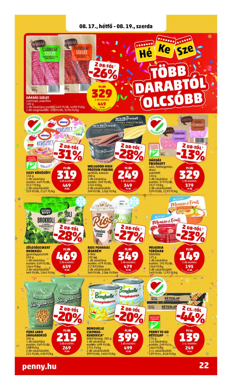 Penny Akciós Újság 25 oldal