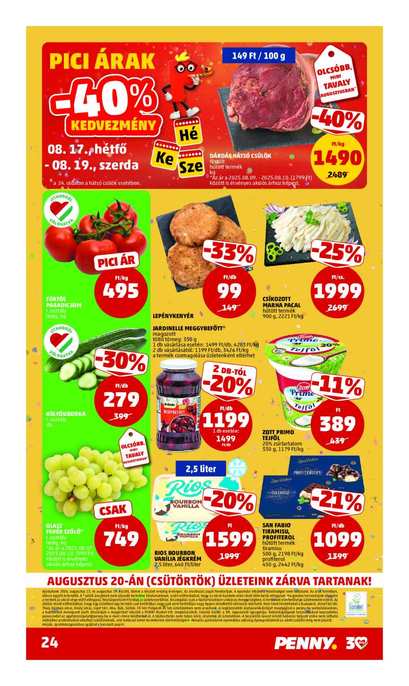 Penny Akciós Újság 27 oldal