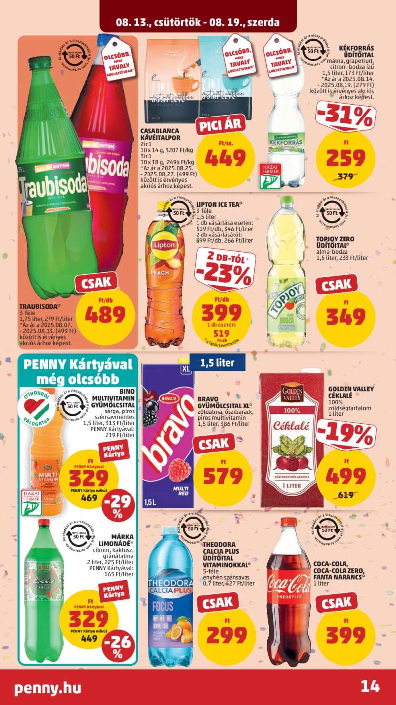Penny Akciós Újság 16 oldal