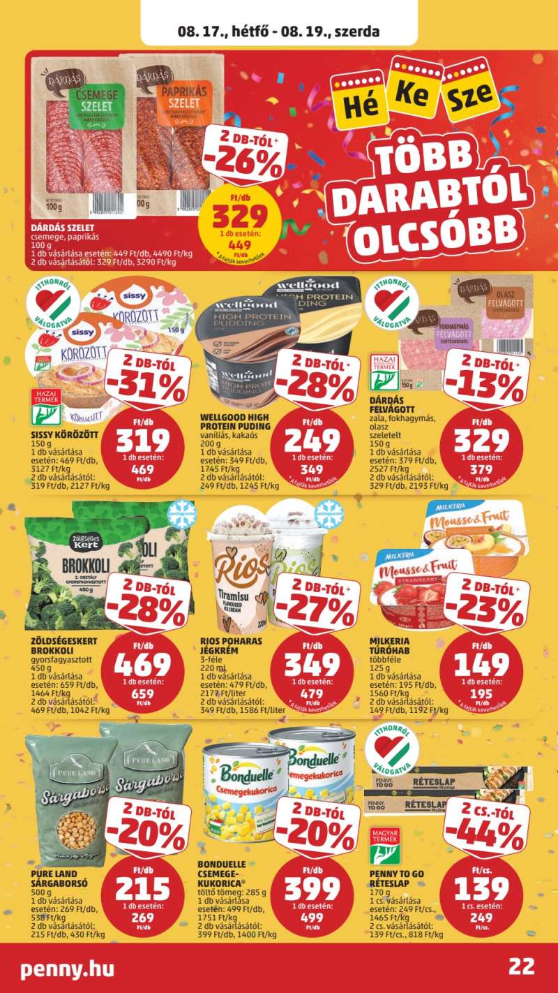 Penny Akciós Újság 24 oldal