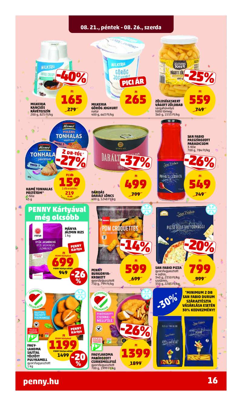 Penny Akciós Újság 20 oldal