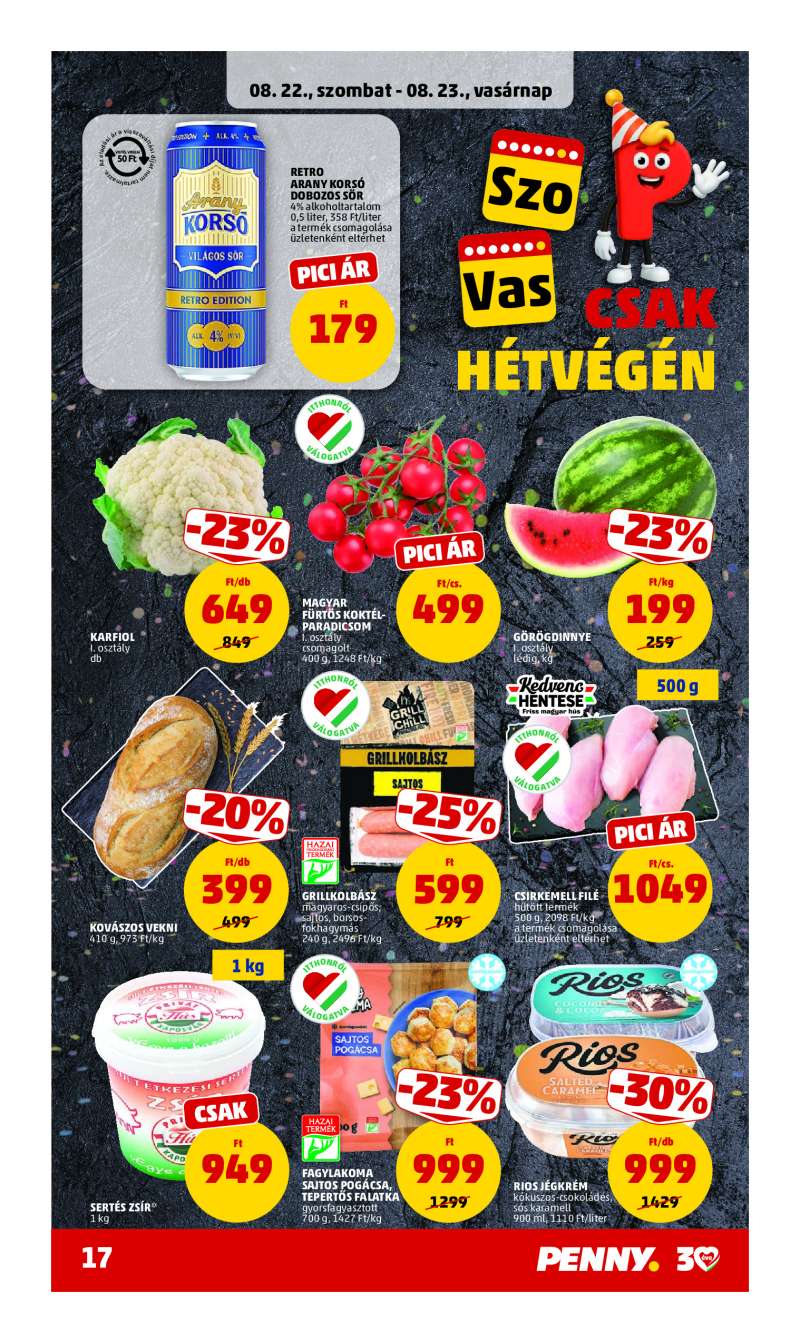 Penny Akciós Újság 21 oldal
