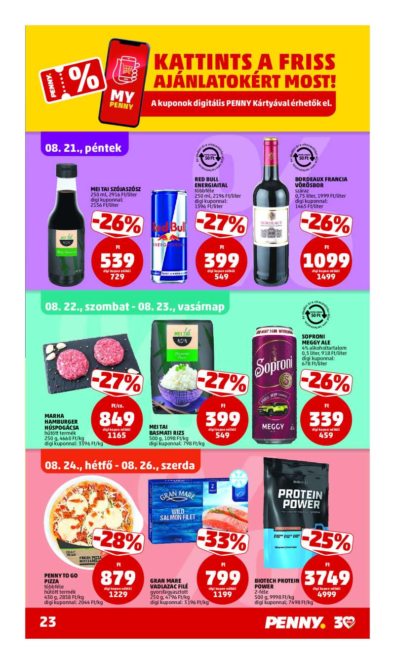 Penny Akciós Újság 27 oldal