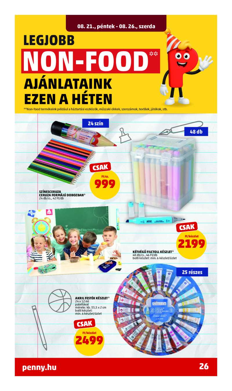 Penny Akciós Újság 30 oldal