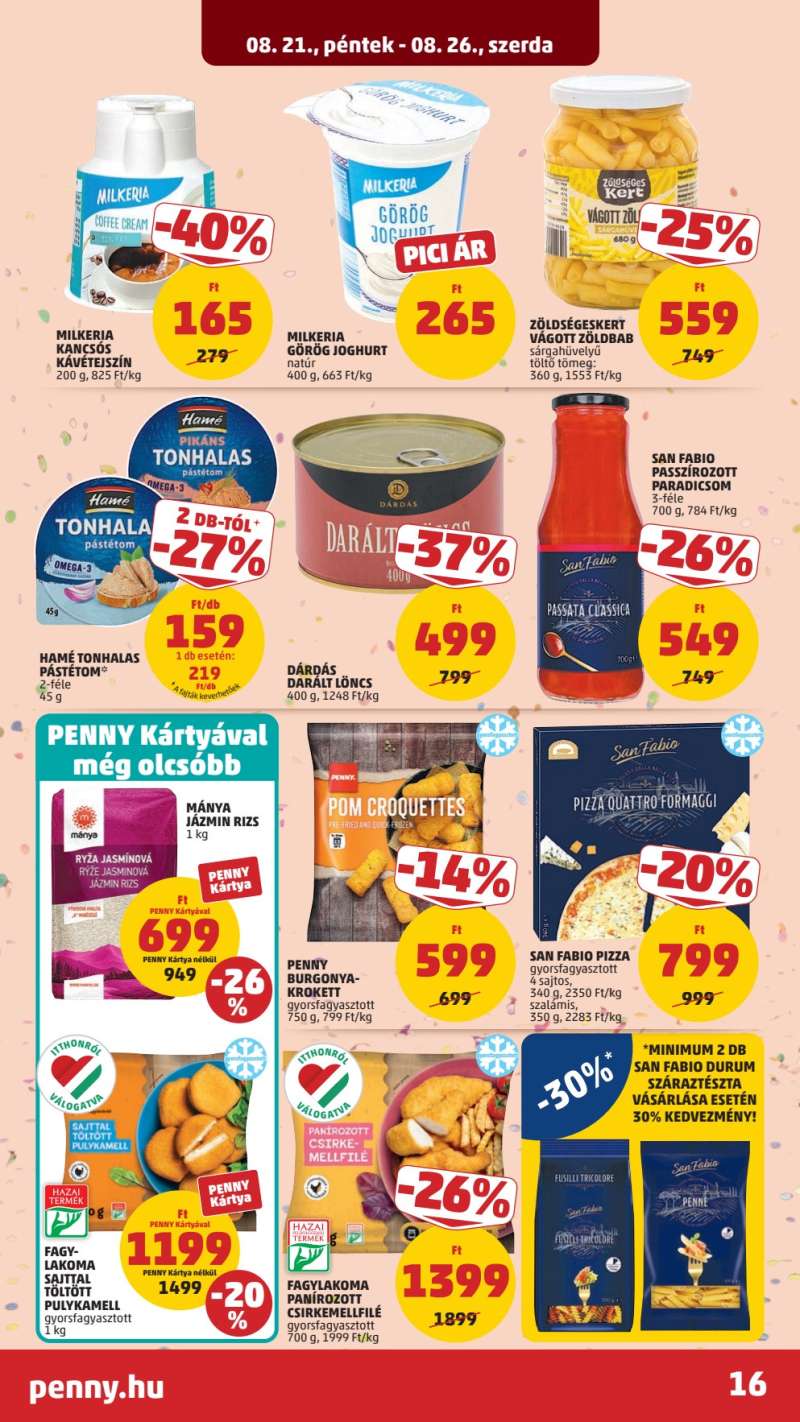 Penny Akciós Újság 20 oldal