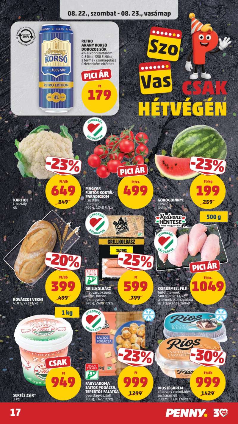 Penny Akciós Újság 21 oldal