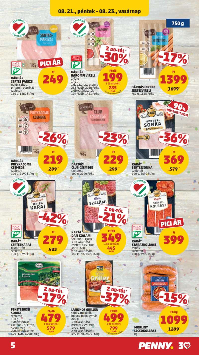 Penny Akciós Újság 7 oldal