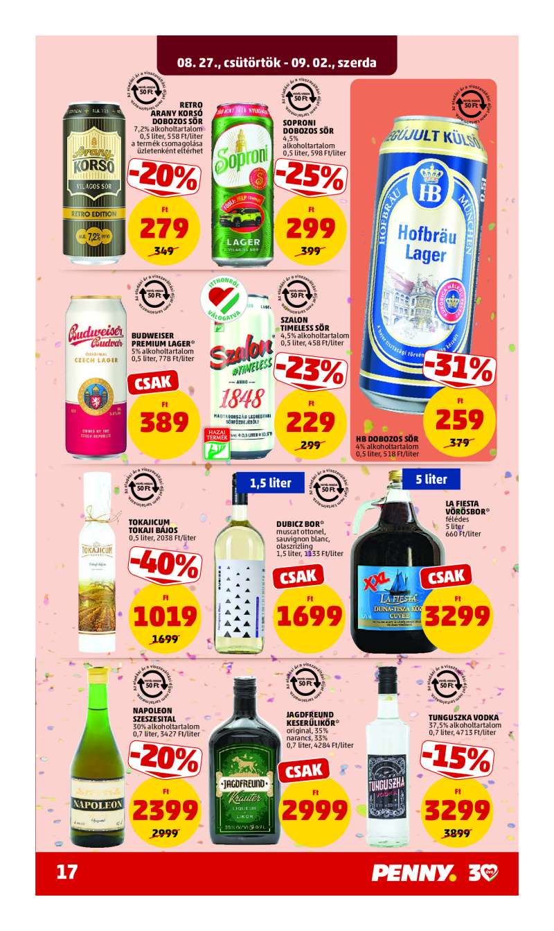 Penny Akciós Újság 21 oldal