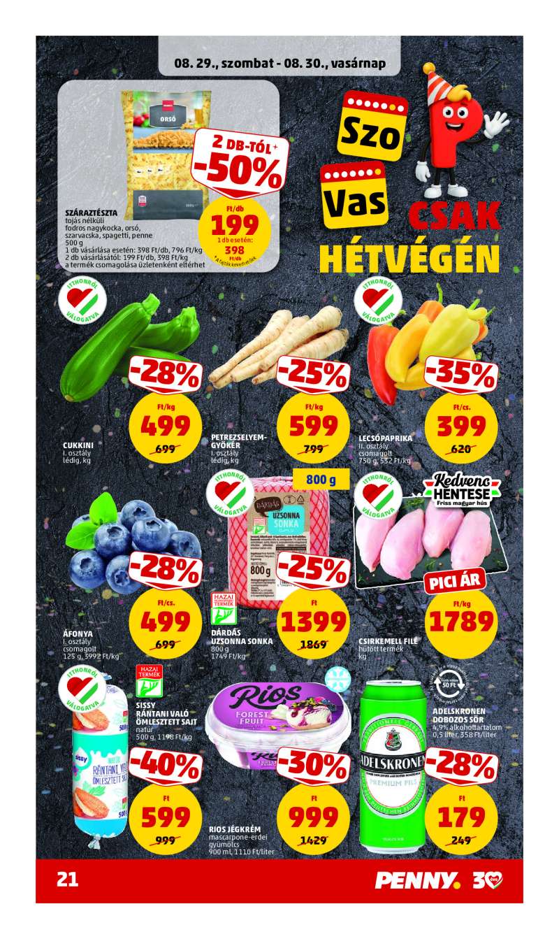 Penny Akciós Újság 25 oldal