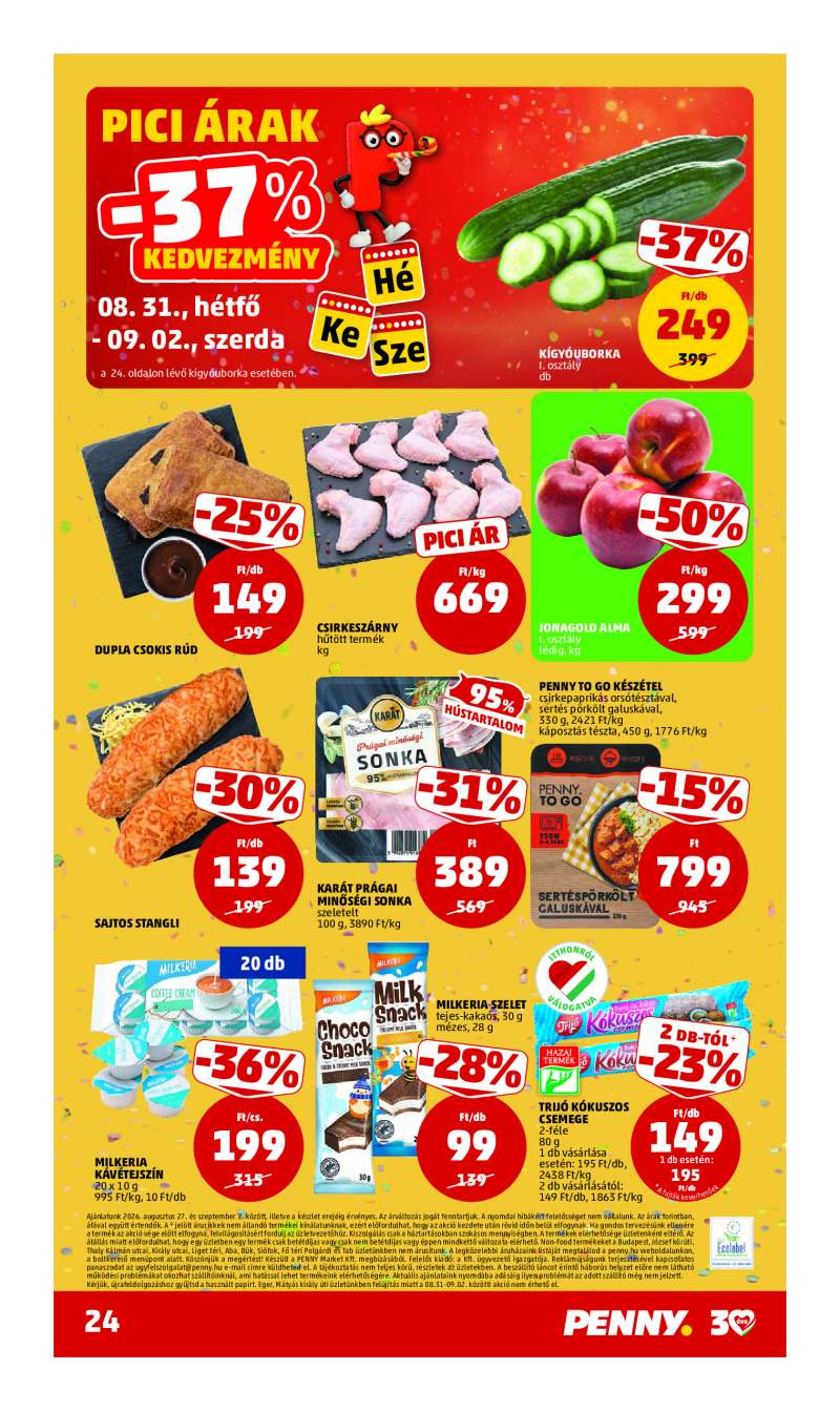 Penny Akciós Újság 28 oldal