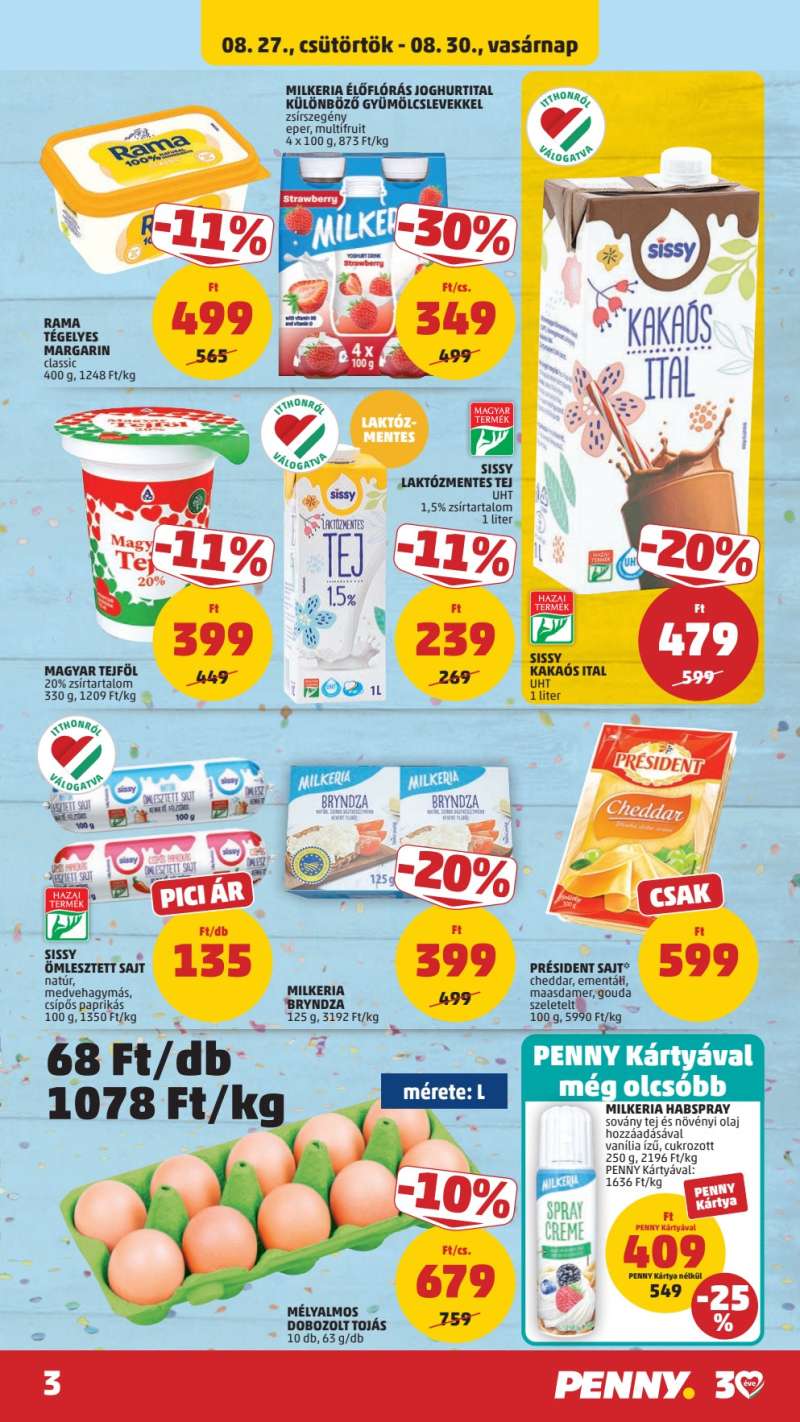 Penny Akciós Újság 3 oldal