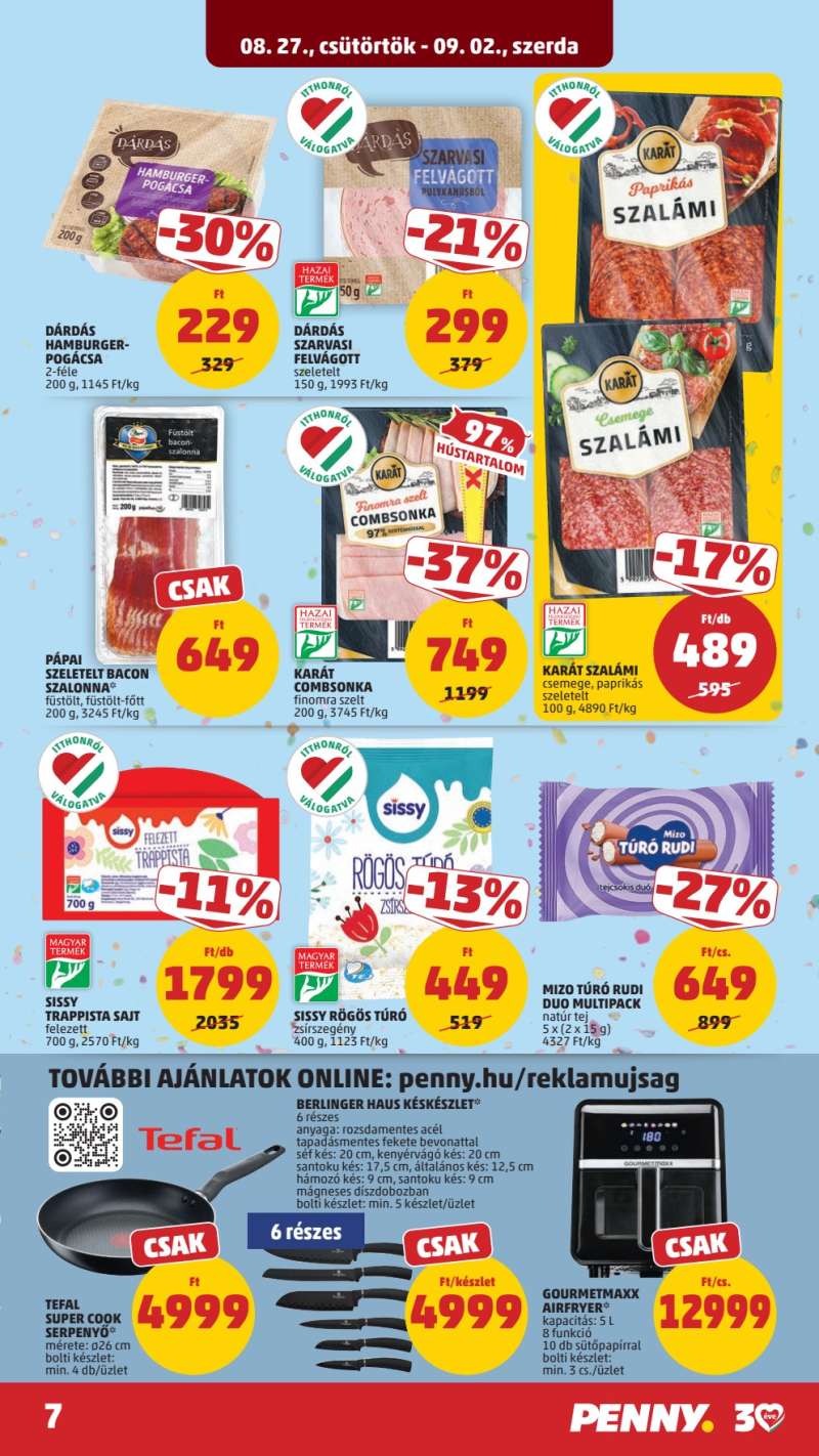 Penny Akciós Újság 9 oldal