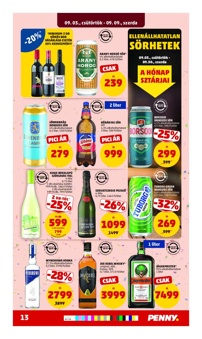 Penny Akciós Újság 13 oldal