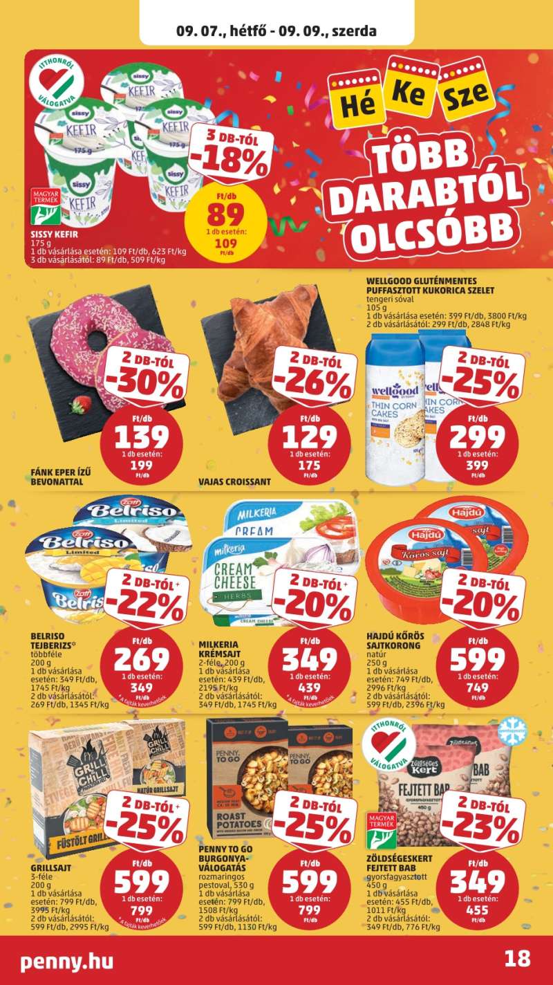 Penny Akciós Újság 18 oldal