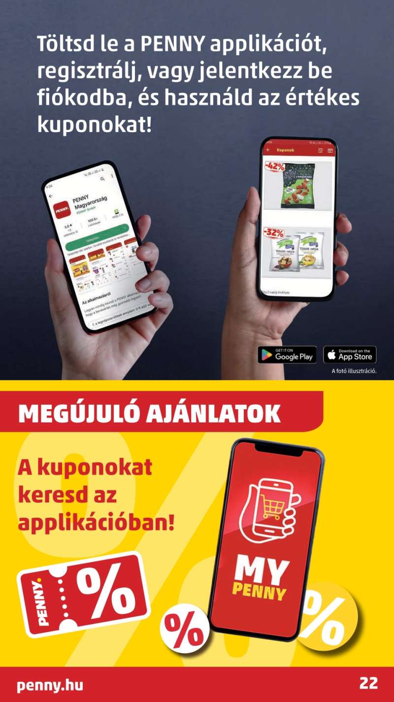 Penny Akciós Újság 22 oldal