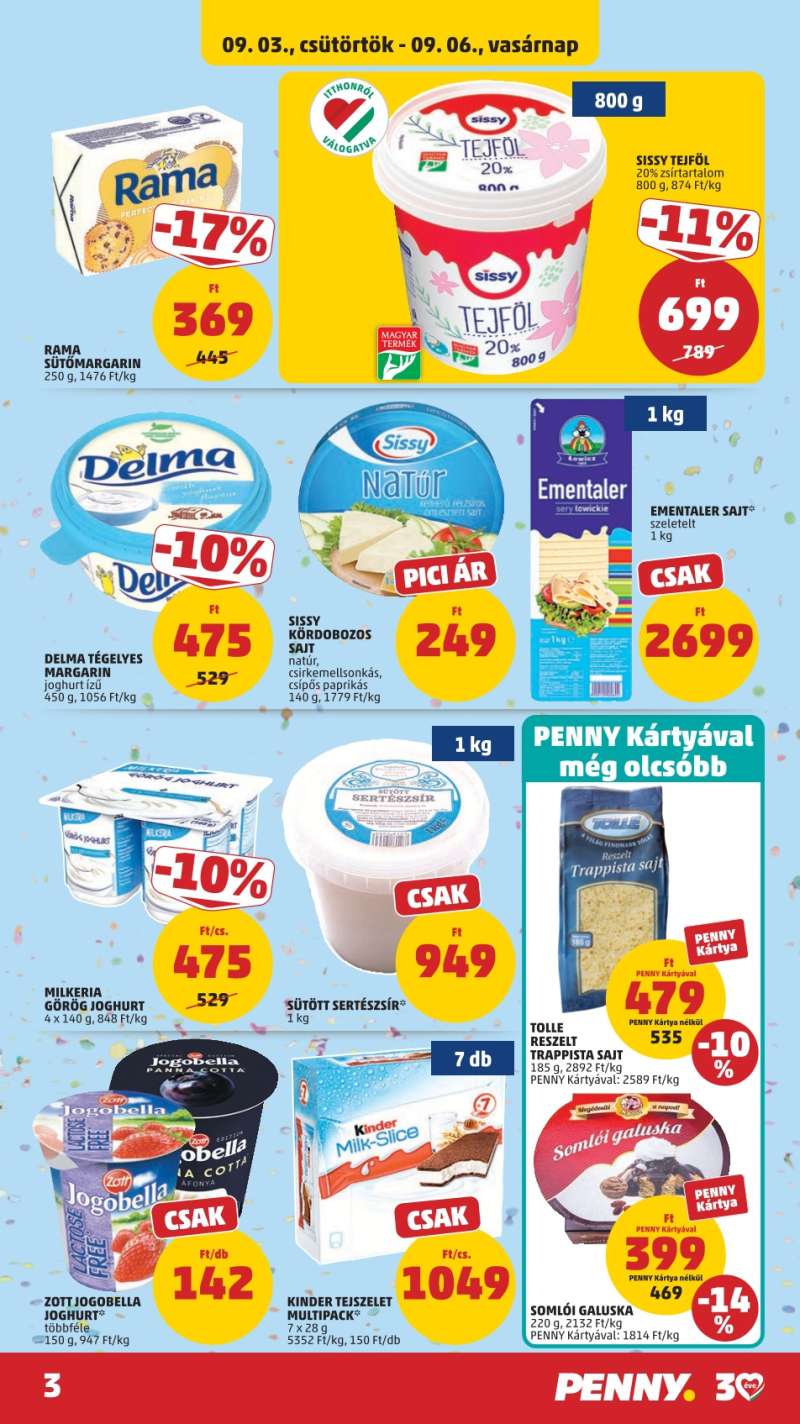 Penny Akciós Újság 3 oldal