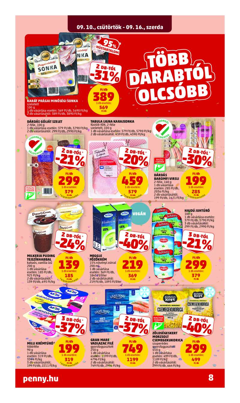 Penny Akciós Újság 10 oldal