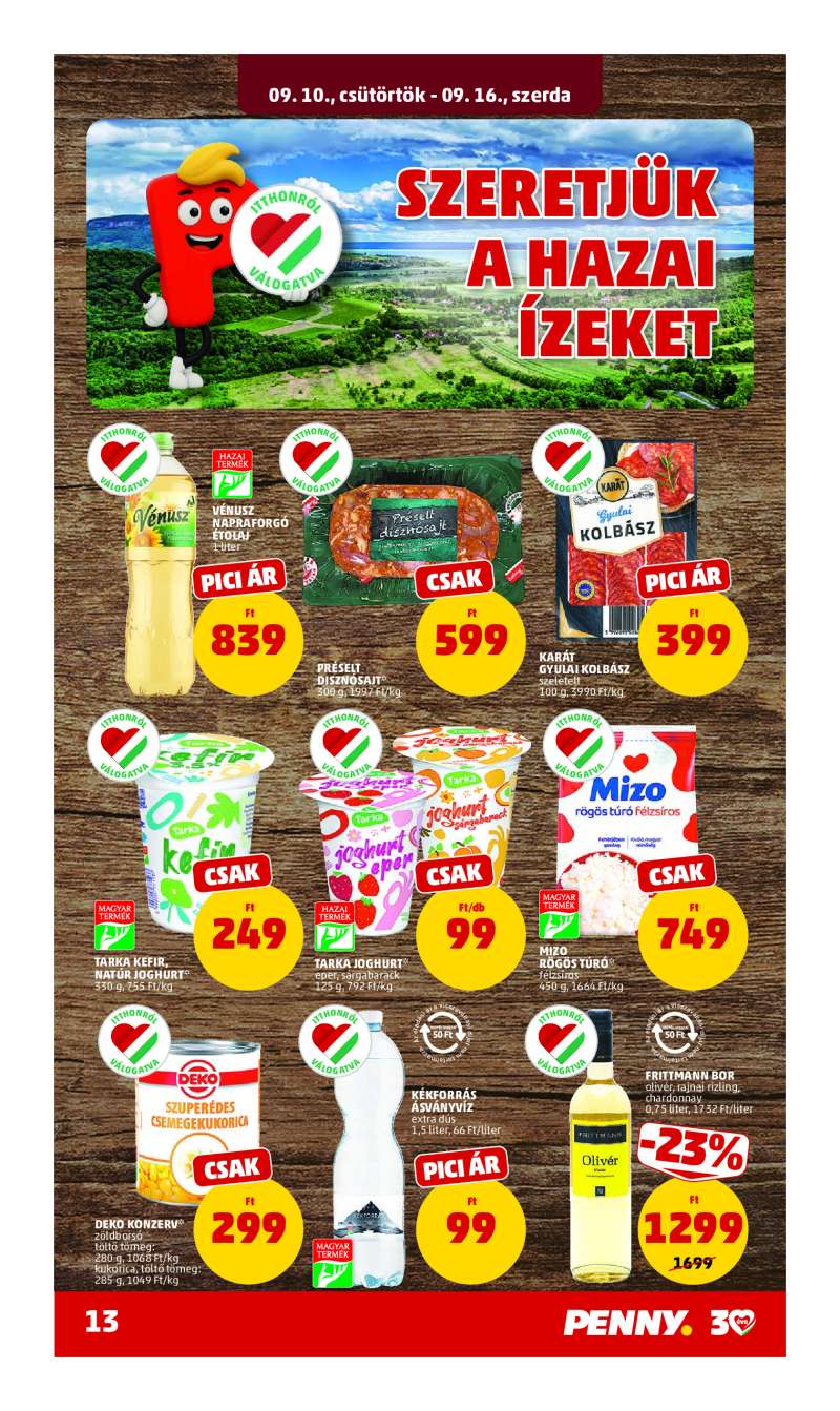 Penny Akciós Újság 17 oldal