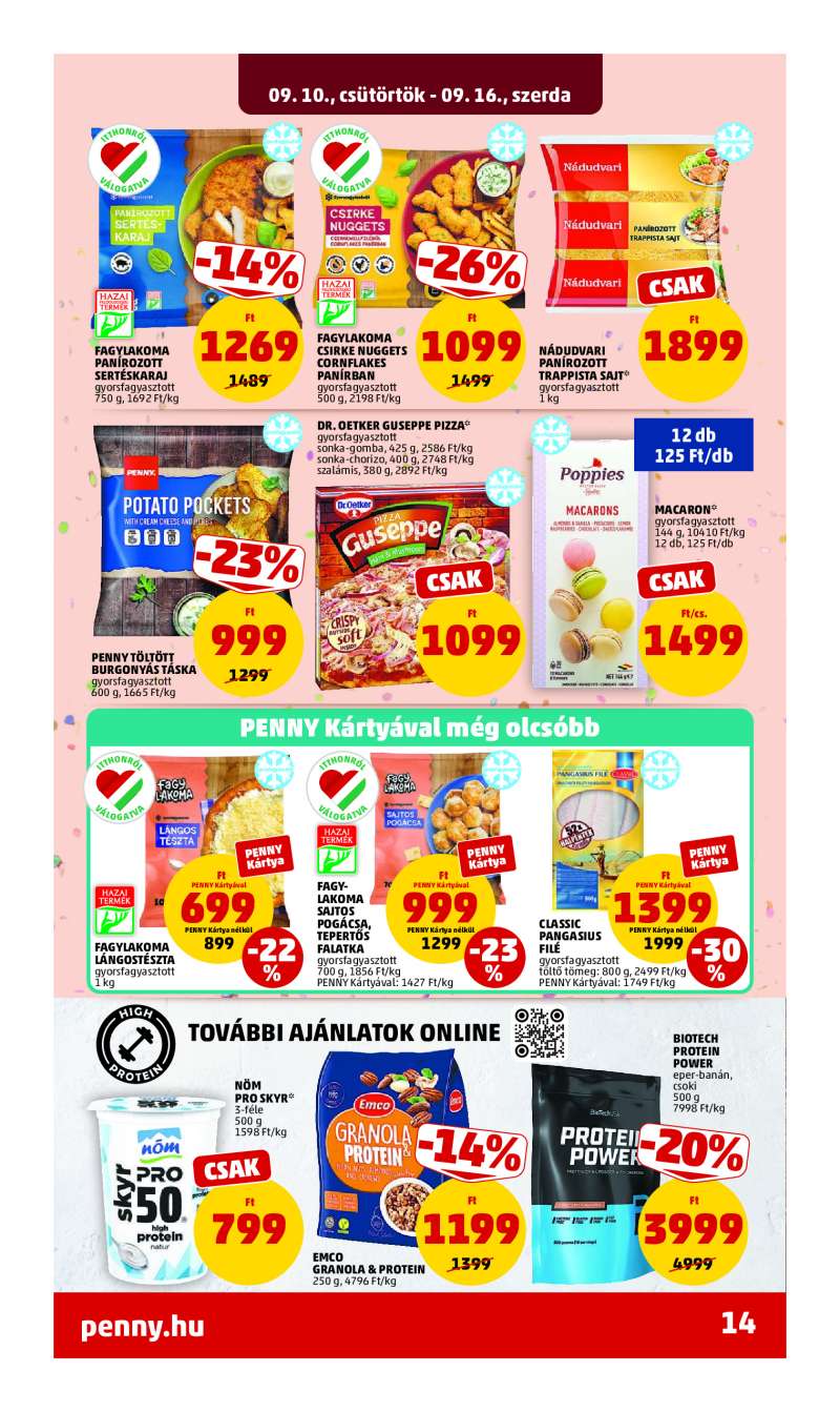 Penny Akciós Újság 18 oldal