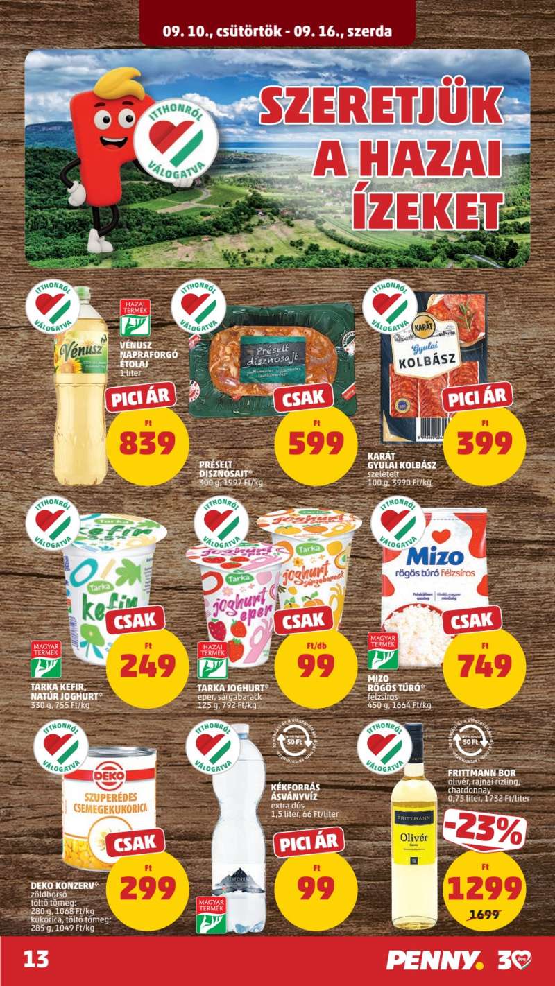 Penny Akciós Újság 17 oldal