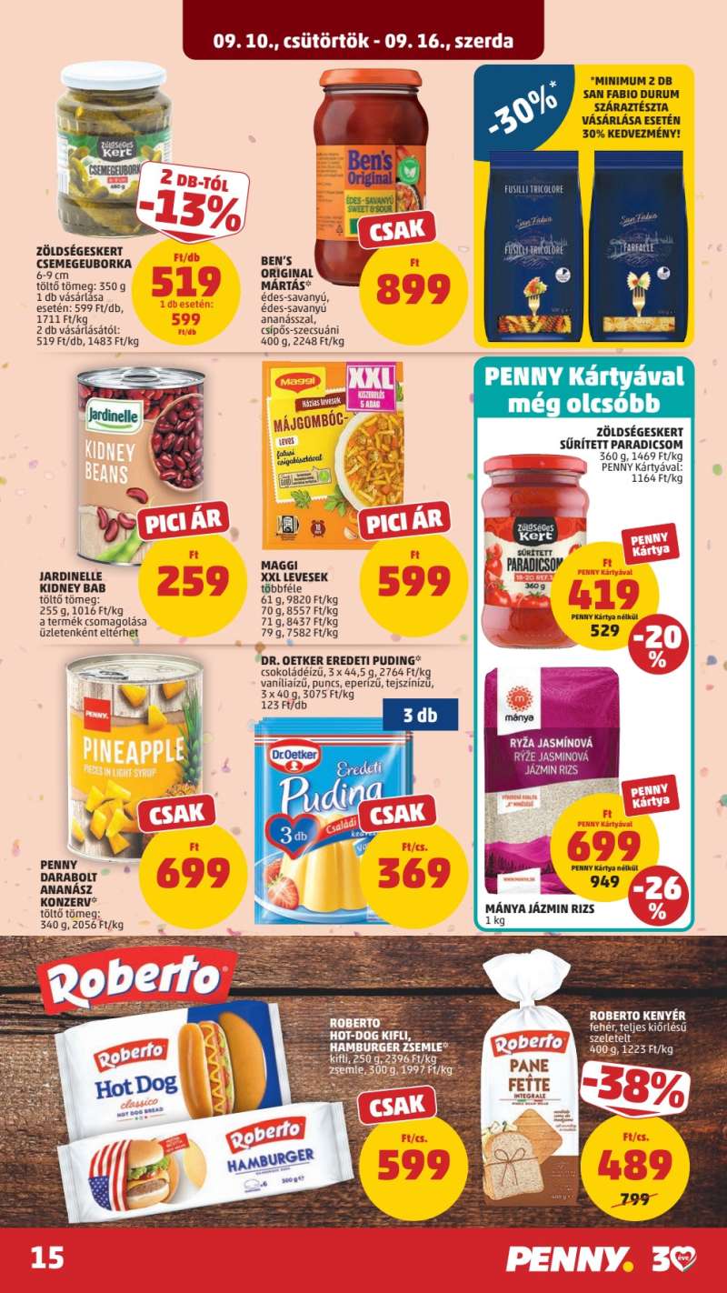 Penny Akciós Újság 19 oldal