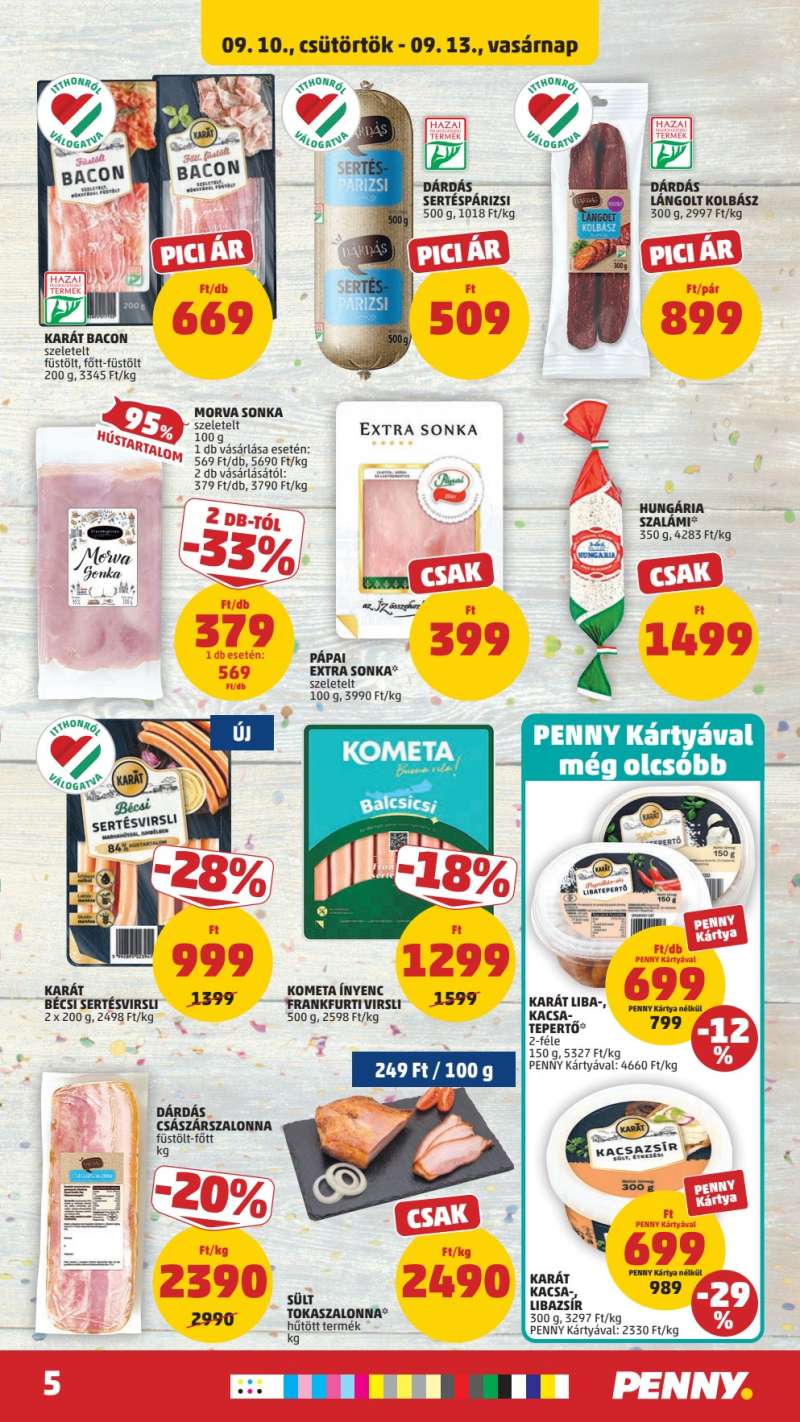 Penny Akciós Újság 7 oldal