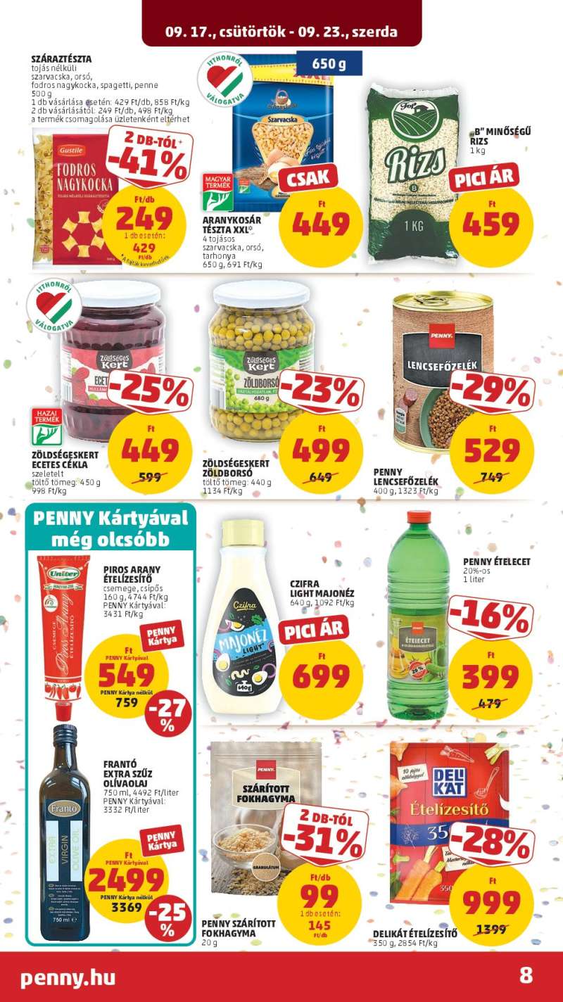 Penny Akciós Újság 12 oldal