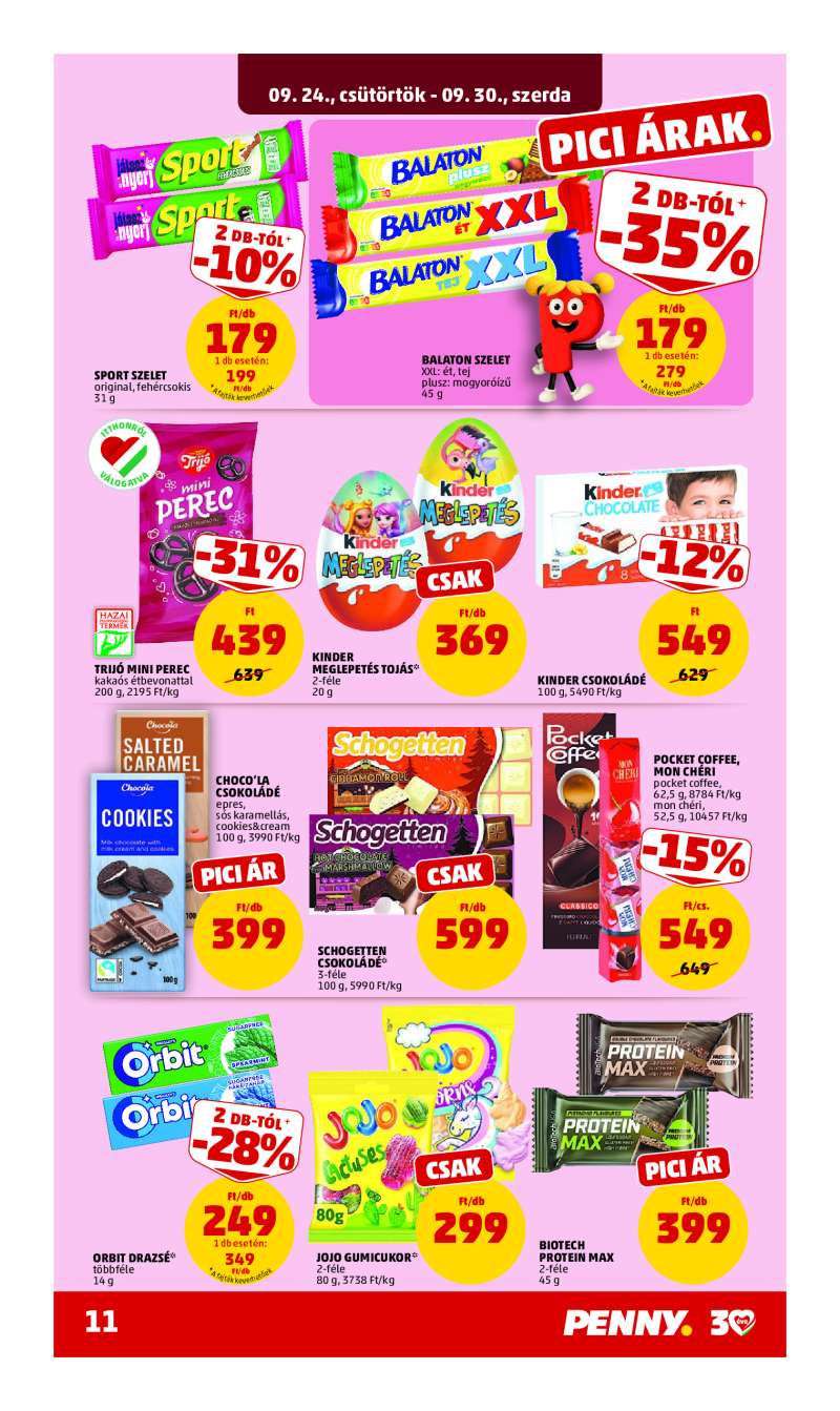 Penny Akciós Újság 15 oldal