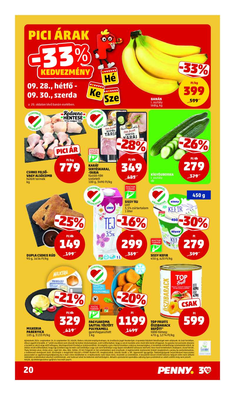 Penny Akciós Újság 24 oldal