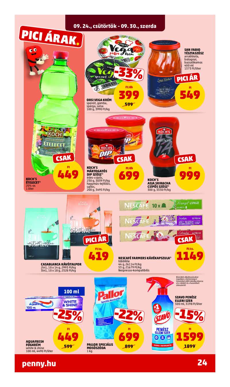 Penny Akciós Újság 28 oldal