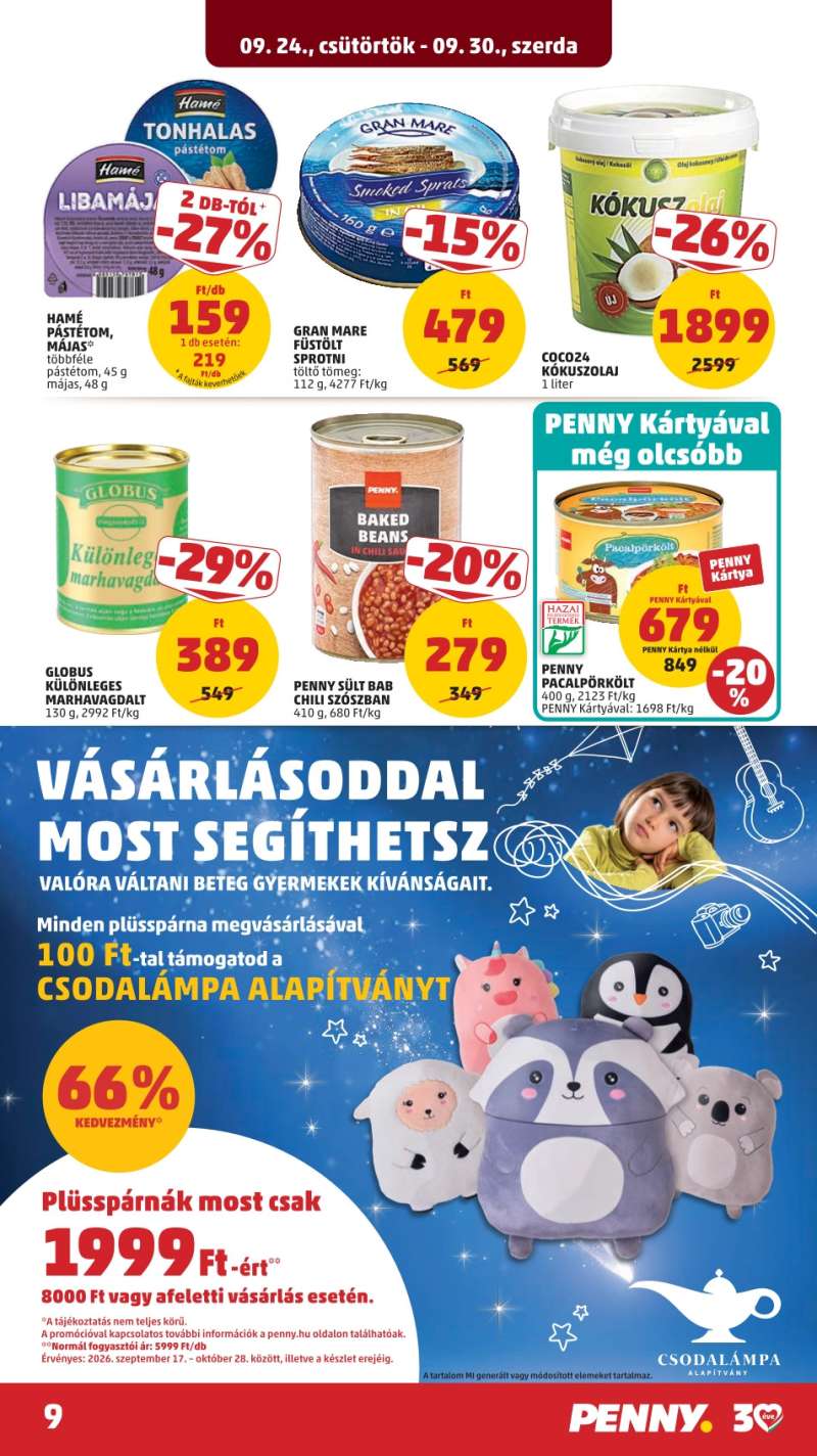 Penny Akciós Újság 13 oldal