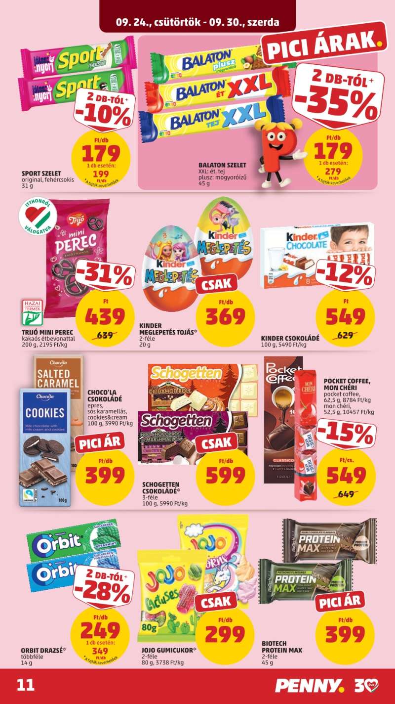 Penny Akciós Újság 15 oldal
