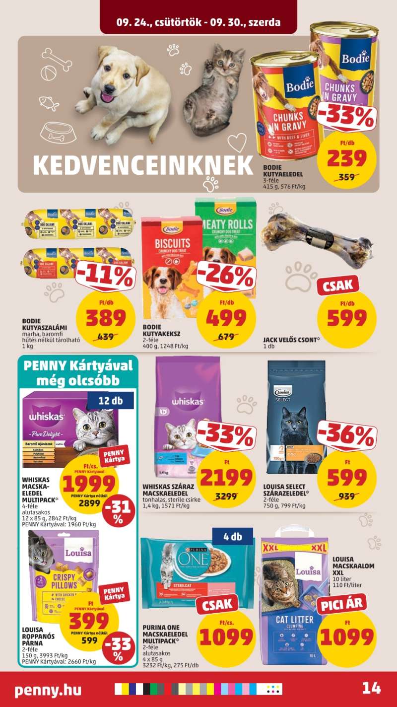 Penny Akciós Újság 18 oldal