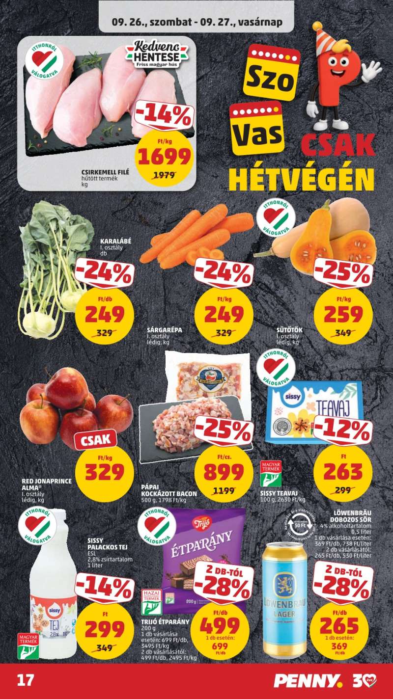 Penny Akciós Újság 21 oldal
