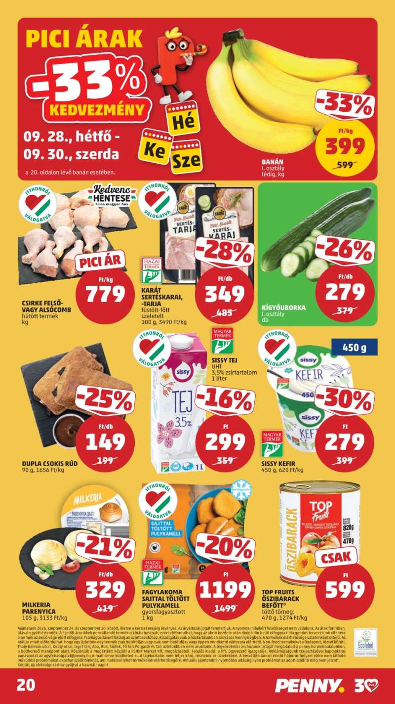 Penny Akciós Újság 24 oldal