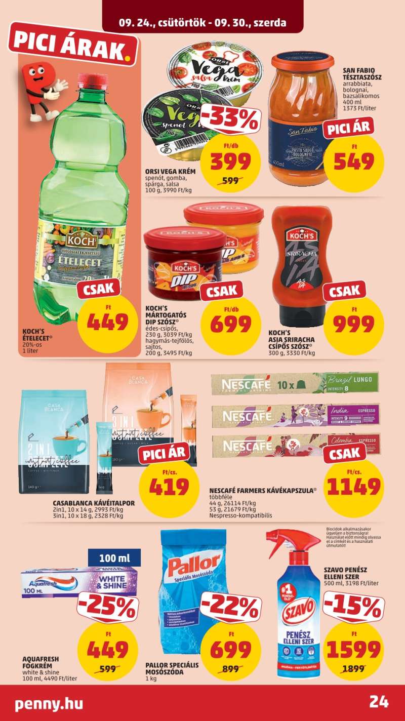 Penny Akciós Újság 28 oldal