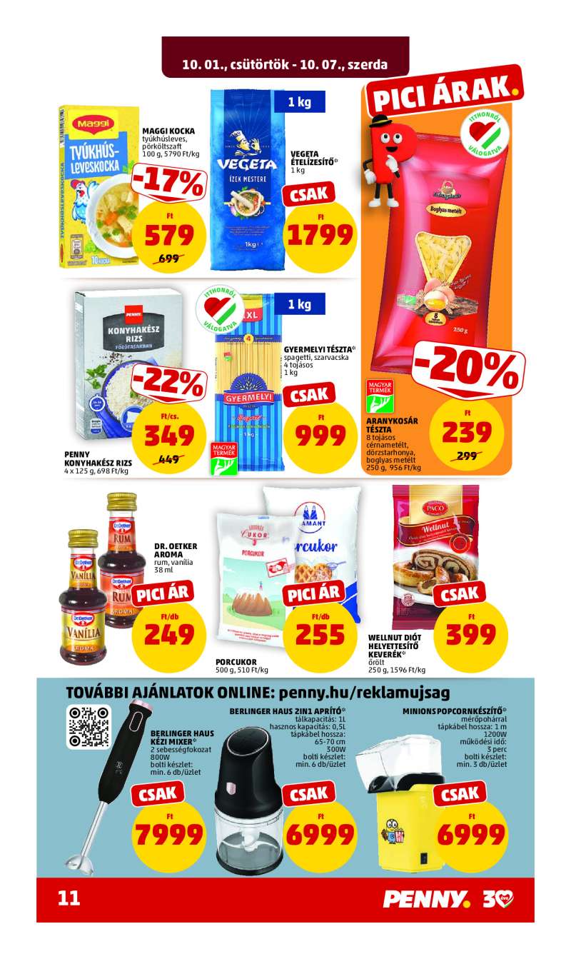 Penny Akciós Újság 15 oldal