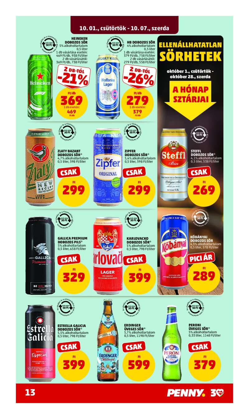 Penny Akciós Újság 17 oldal