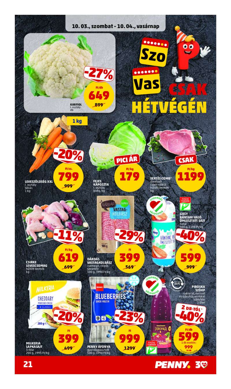 Penny Akciós Újság 25 oldal