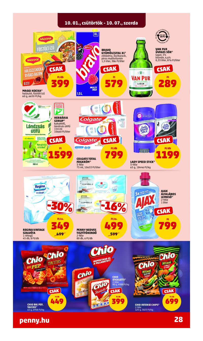 Penny Akciós Újság 32 oldal