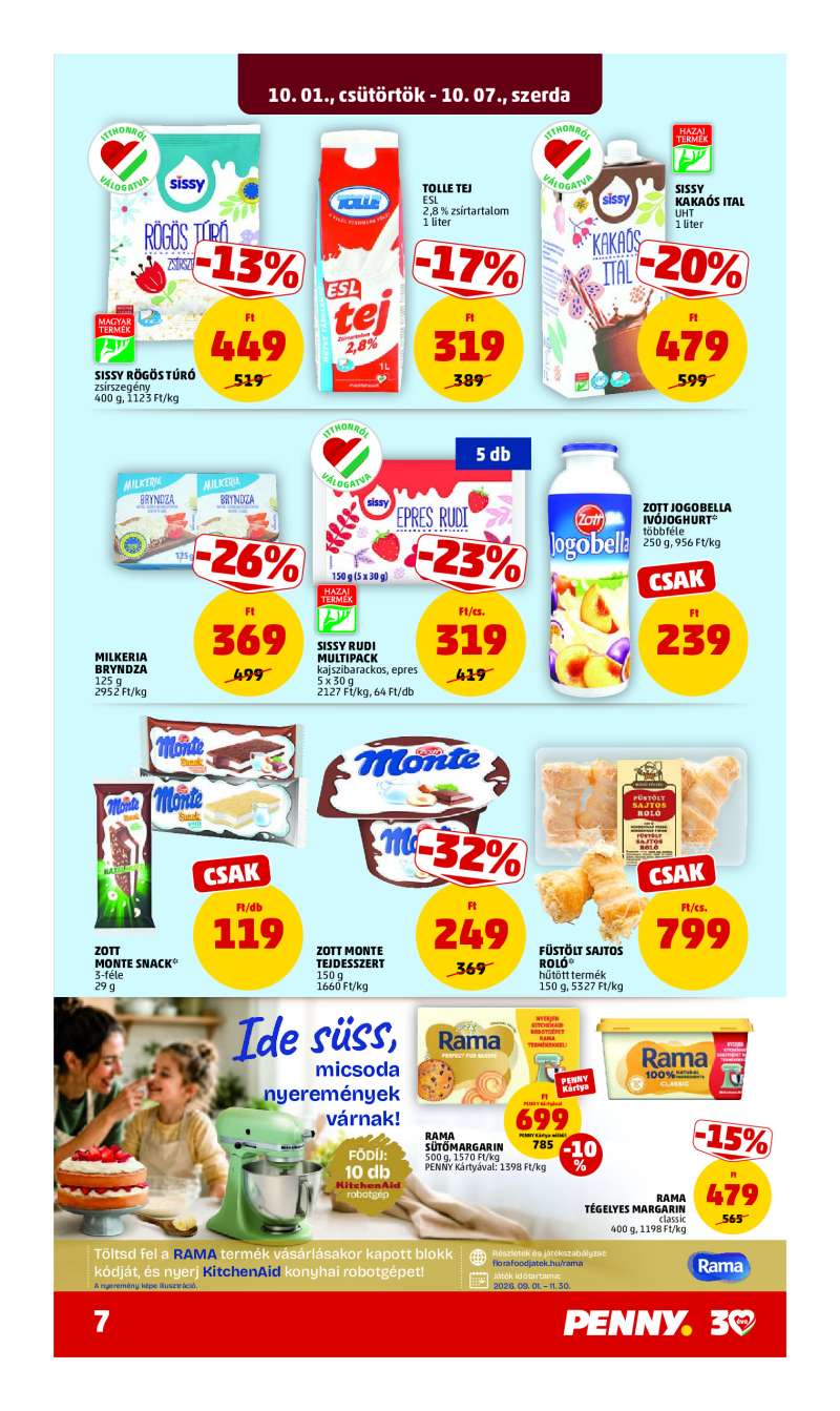 Penny Akciós Újság 9 oldal