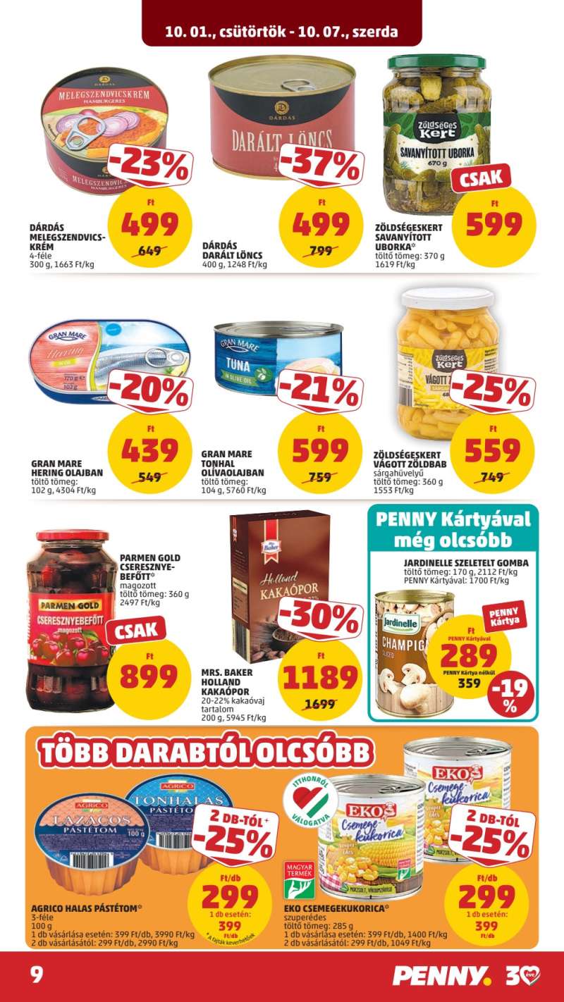 Penny Akciós Újság 11 oldal
