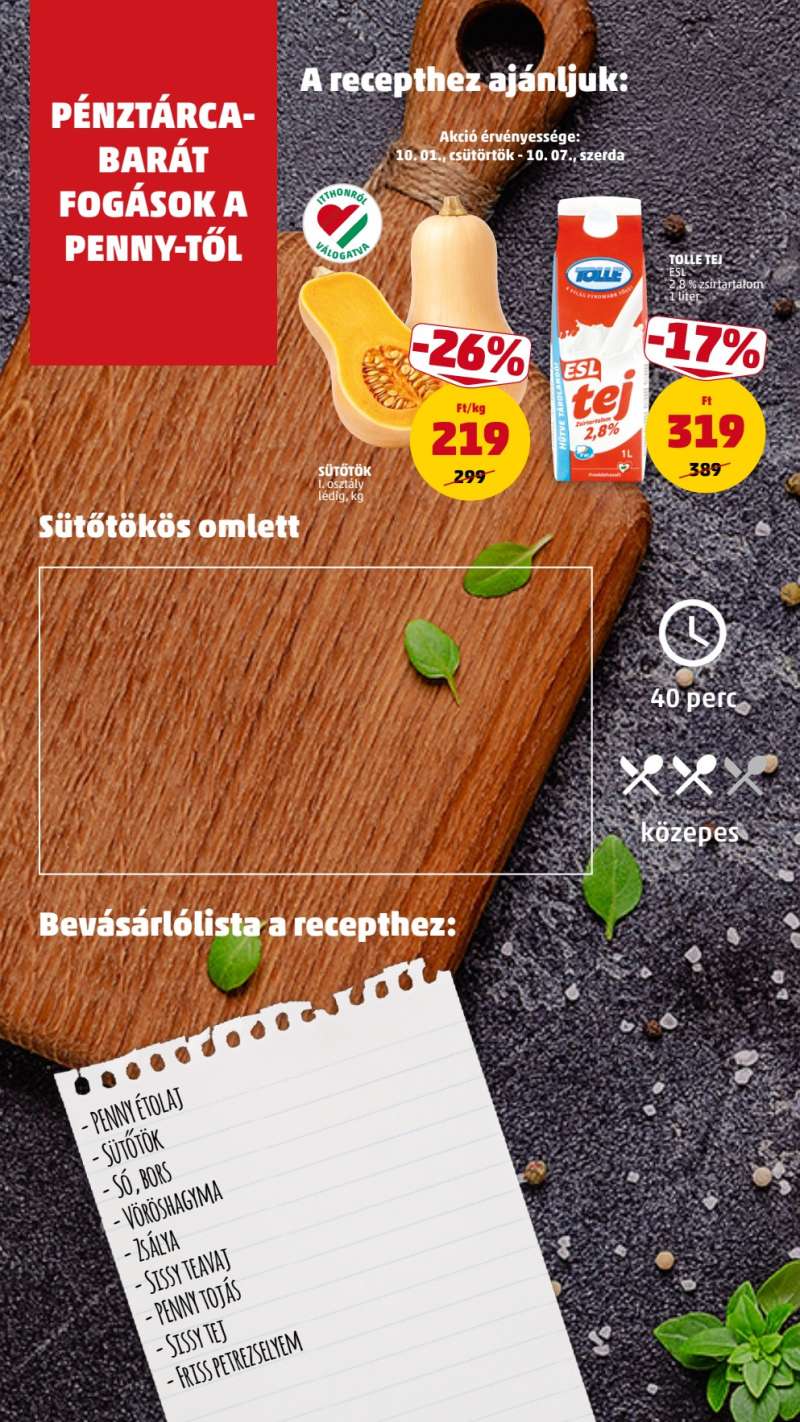 Penny Akciós Újság 12 oldal