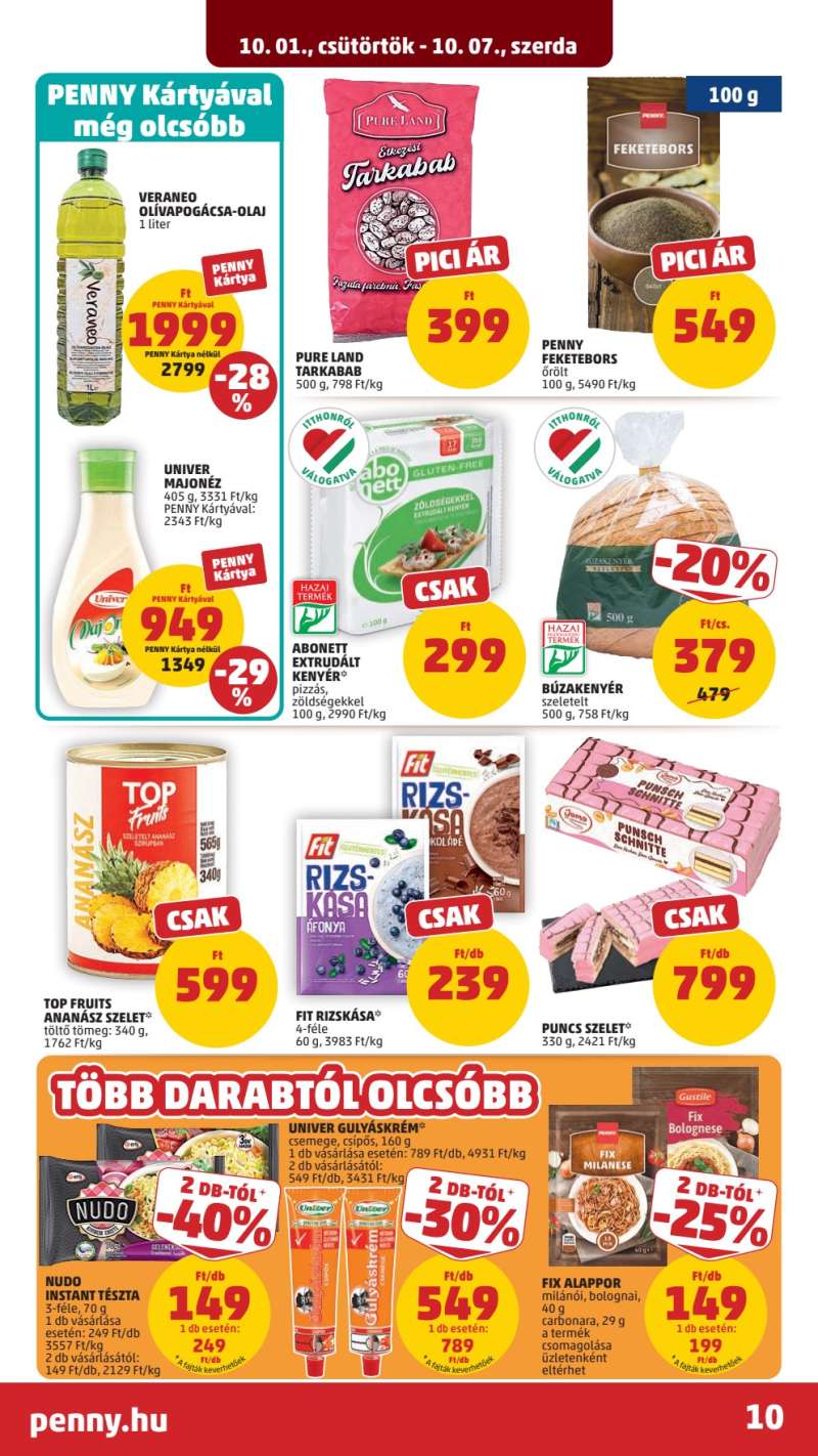 Penny Akciós Újság 14 oldal
