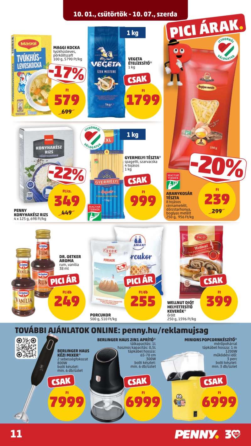Penny Akciós Újság 15 oldal