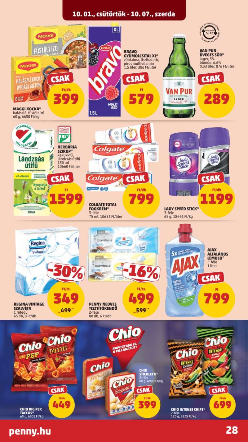 Penny Akciós Újság 32 oldal