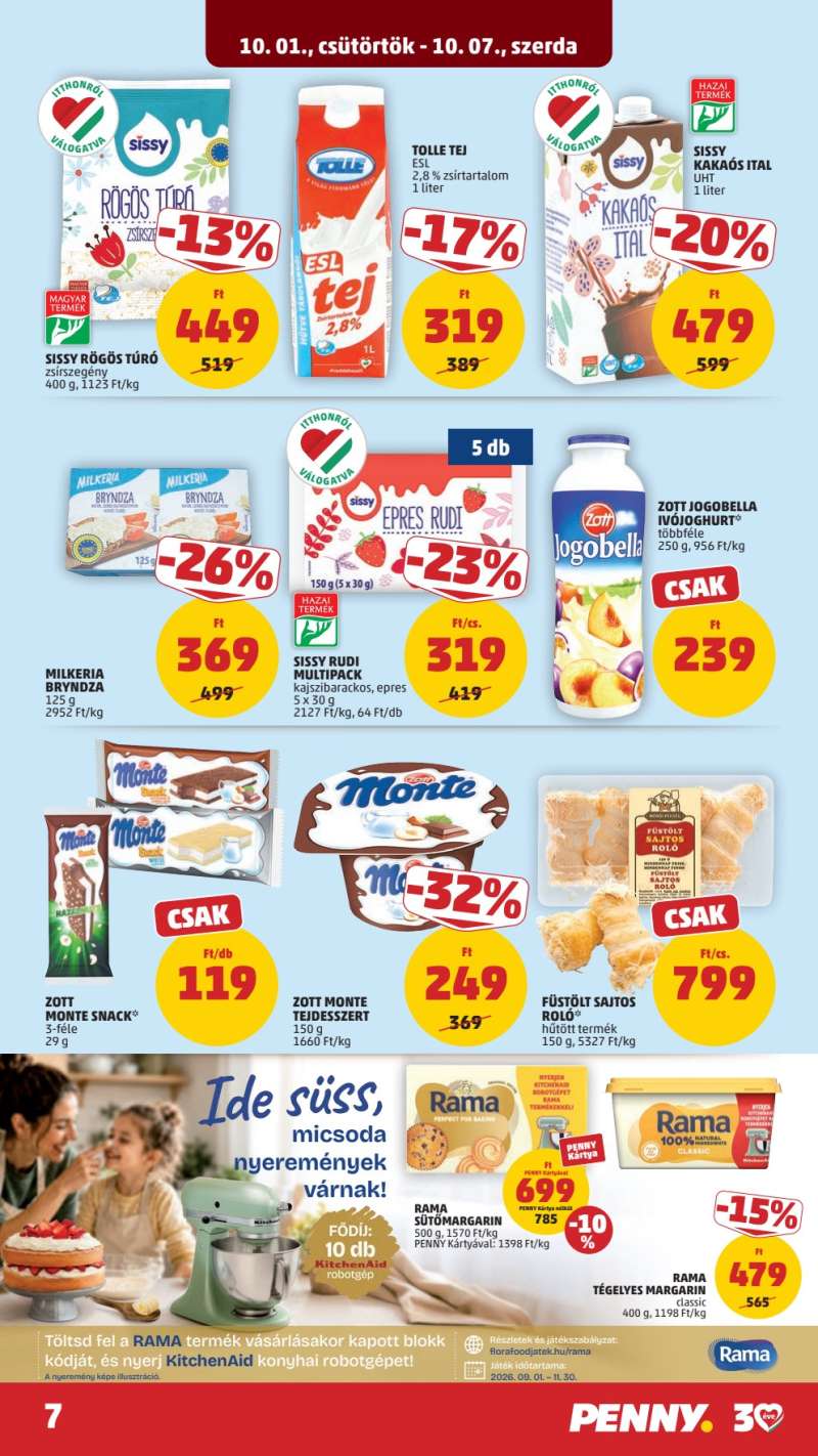 Penny Akciós Újság 9 oldal